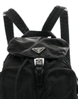 Nylon Vela Medium Backpack Black