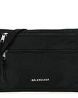 Nylon Explorer Crossbody Pouch Black
