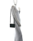 Saffiano Crossbody Bag Black