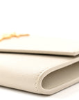 Grain De Poudre Monogram Uptown Chain Wallet Crema Soft