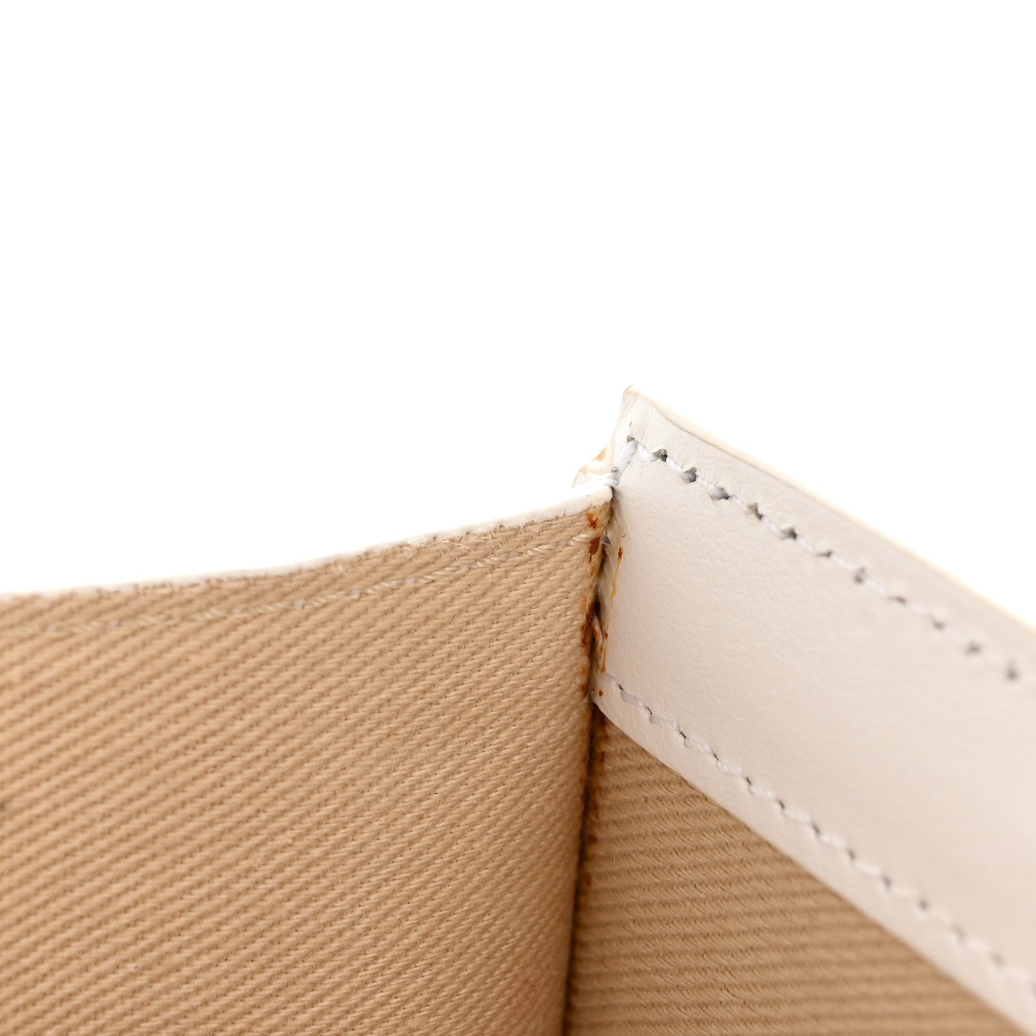 Smooth Calfskin Le Bambino White