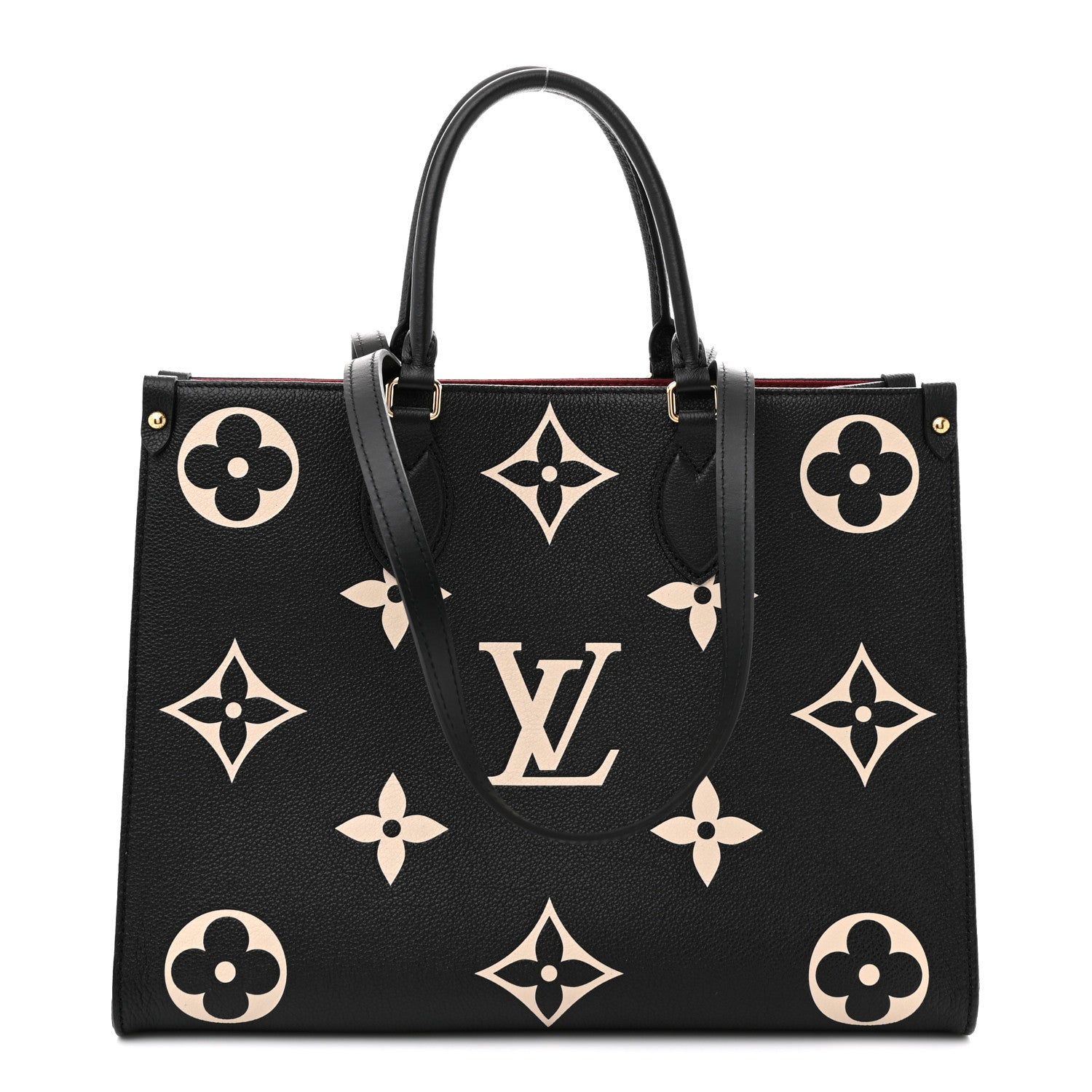 Empreinte Monogram Giant Onthego MM Black Beige