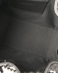 Metallic Caviar Quilted Small CHNL 25 Handbag Anthracite