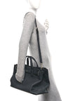 Icons Calfskin Medium Normandie Tote Black