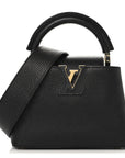Taurillon Mini Capucines Black