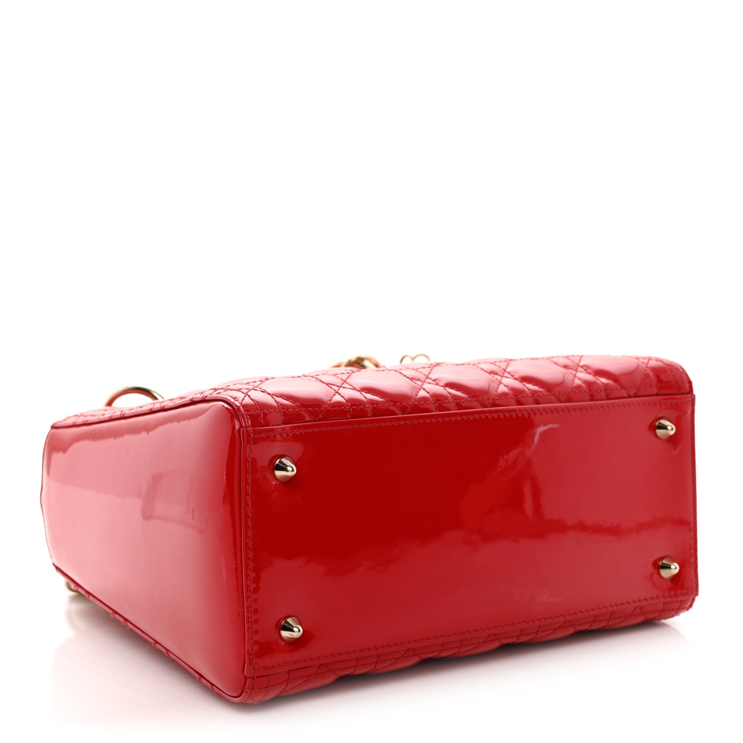 Patent Cannage Medium Lady D1OR Red