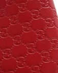 GCCIssima Signature Bowy Chain Wallet Hibiscus Red