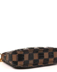 Damier Paillettes Mini Pochette Accessories Black