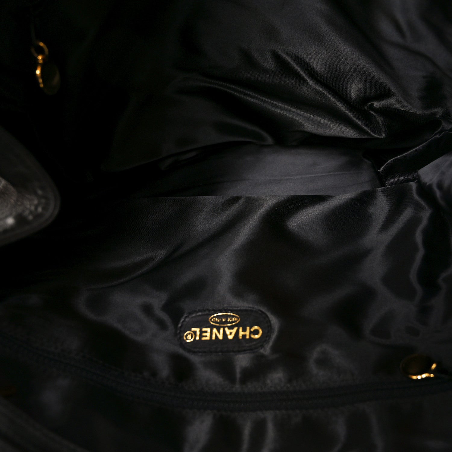 Lambskin CC Shoulder Bag Black
