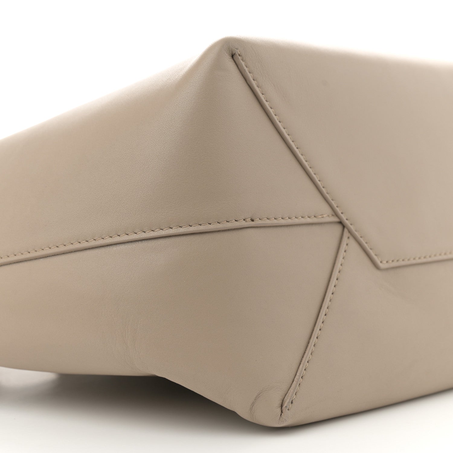 Smooth Calfskin Mary Kate Tote Taupe