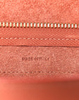 Grained Calfskin Nano Belt Bag Terracotta