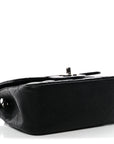Caviar Quilted Mini Square Flap Black