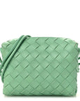 Nappa Intrecciato Mini Loop Camera Bag Siren