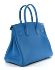 Togo Birkin 30 Bleu Zanzibar