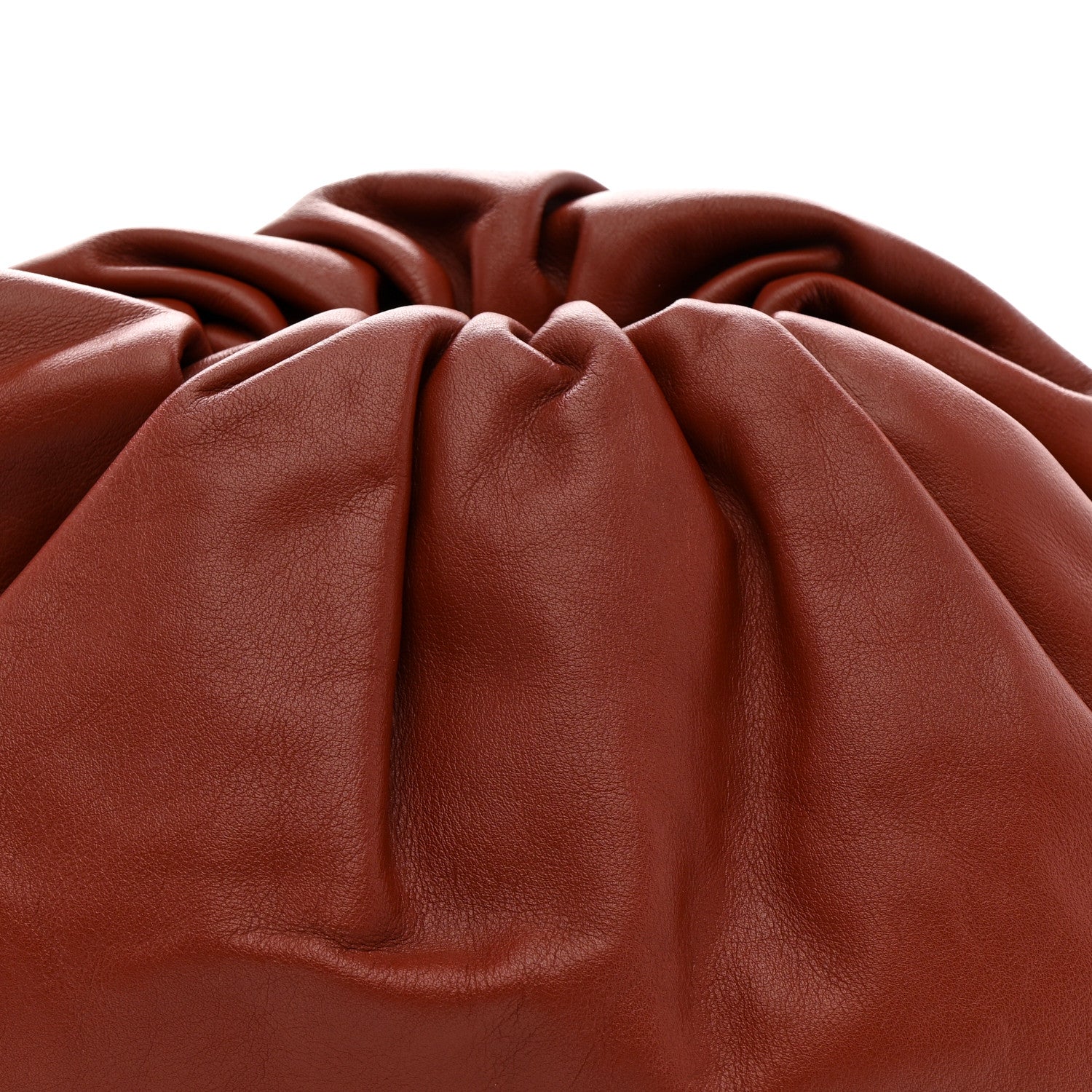 Smooth Butter Calf The Pouch Oversized Clutch Bordeaux