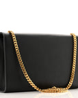 Grain De Poudre Medium Classic Monogram Kate Tassel Satchel Black
