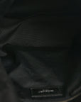 Lambskin Quilted Medium Loulou Puffer Monogram Chain Satchel Black