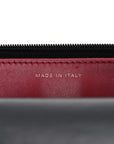 Lambskin Quilted CHNL 19 Wallet On Chain WOC Black