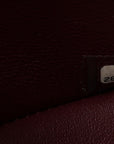 Lambskin Quilted Jumbo Double Flap Black