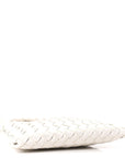 Calfskin Intrecciato Mini Hop White