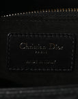 Lambskin Cannage Large Lady D1OR Black