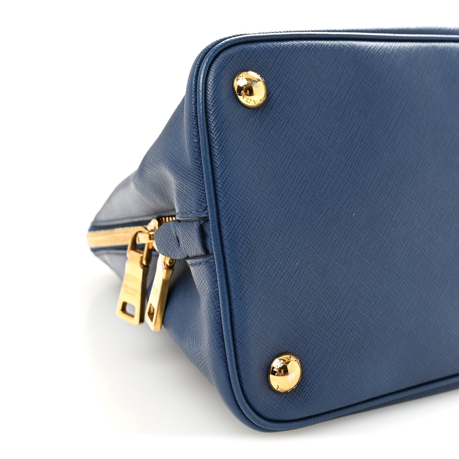 Saffiano Lux Medium Promenade Tote Bluette