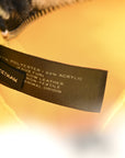 Polyester Cotton Oversized Monogram Medium Traveler Tote Bag Black Ivory