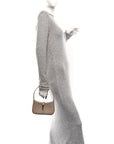 Vegetable Le 5 A 7 Mini Hobo Dark Beige