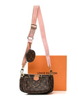 Monogram Multi Pochette Accessories Rose Clair