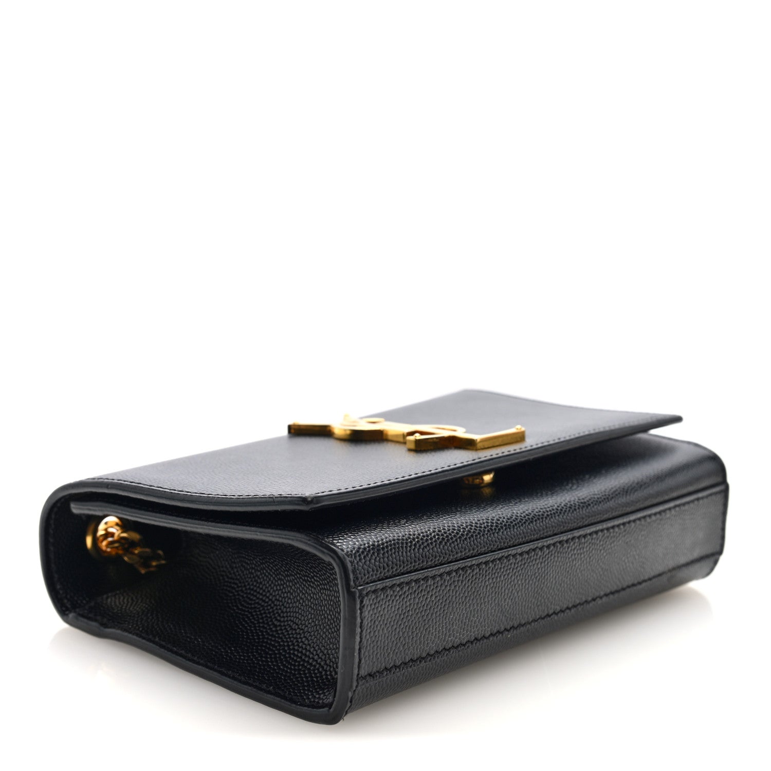 Grain De Poudre Small Monogram Kate Satchel Black