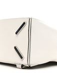 Calfskin Small Puzzle Bag White