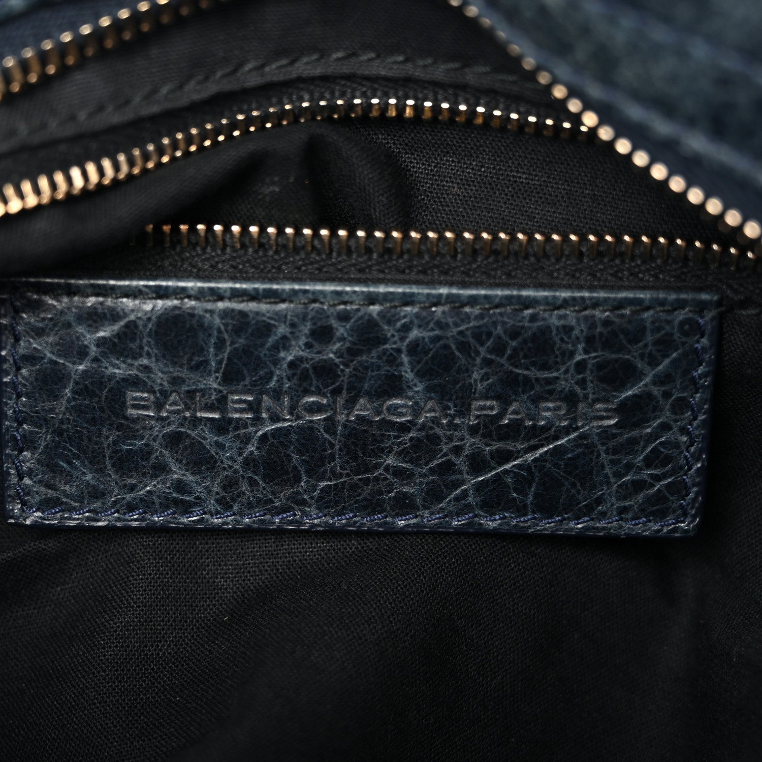 Agneau Giant 12 Rose Gold Hardware City Dark Night