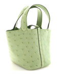 Ostrich Micro Picotin Lock Vert Criquet