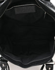 Agneau Giant 12 Silver Hardware City Black