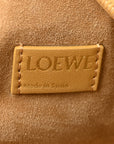 Mellow Nappa Donut Chain Large Flamenco Knot Clutch Sahara