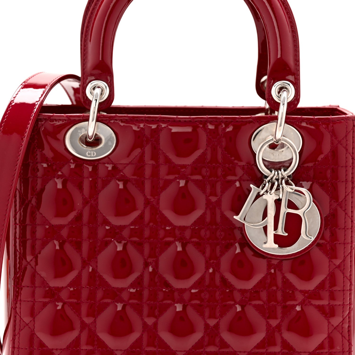 Patent Cannage Medium Lady D1OR Red