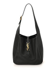 Smooth Calfskin Small Le 5 A 7 Soft Hobo Black