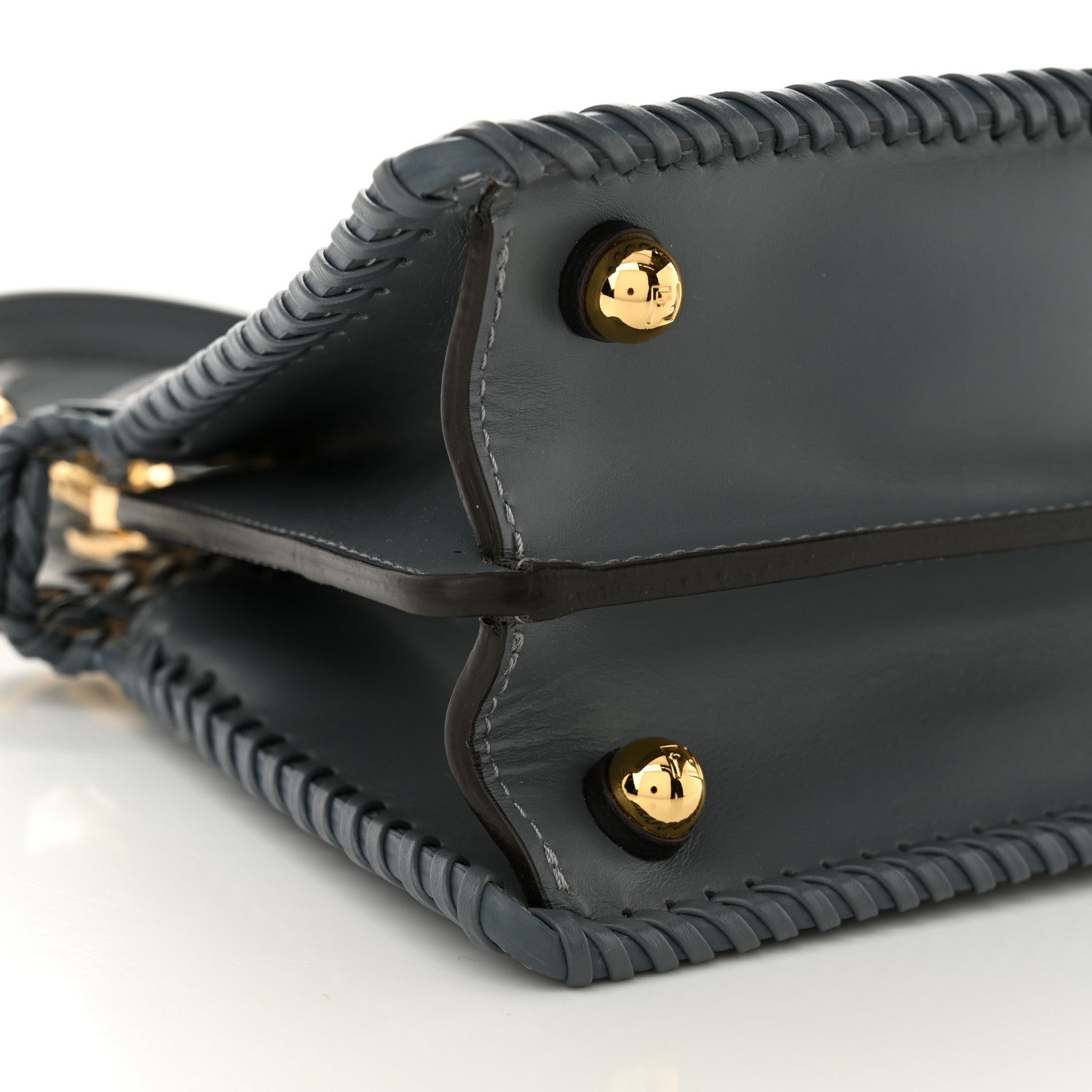 Vitello King Shiny Nappa Intreccio Petite Peekaboo I SEE U Satchel Tempesta