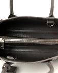 Grained Calfskin Baby Sac De Jour Fog