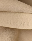 Supple Calfskin Cuir Triomphe Heloise Shoulder Bag White