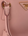 Saffiano Medium Galleria Double Zip Tote Orchidea