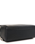 Soft Grained Calfskin Mini Camera Bag Black
