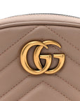 Calfskin Matelasse GG Marmont Belt Bag 75 30 Porcelain Rose