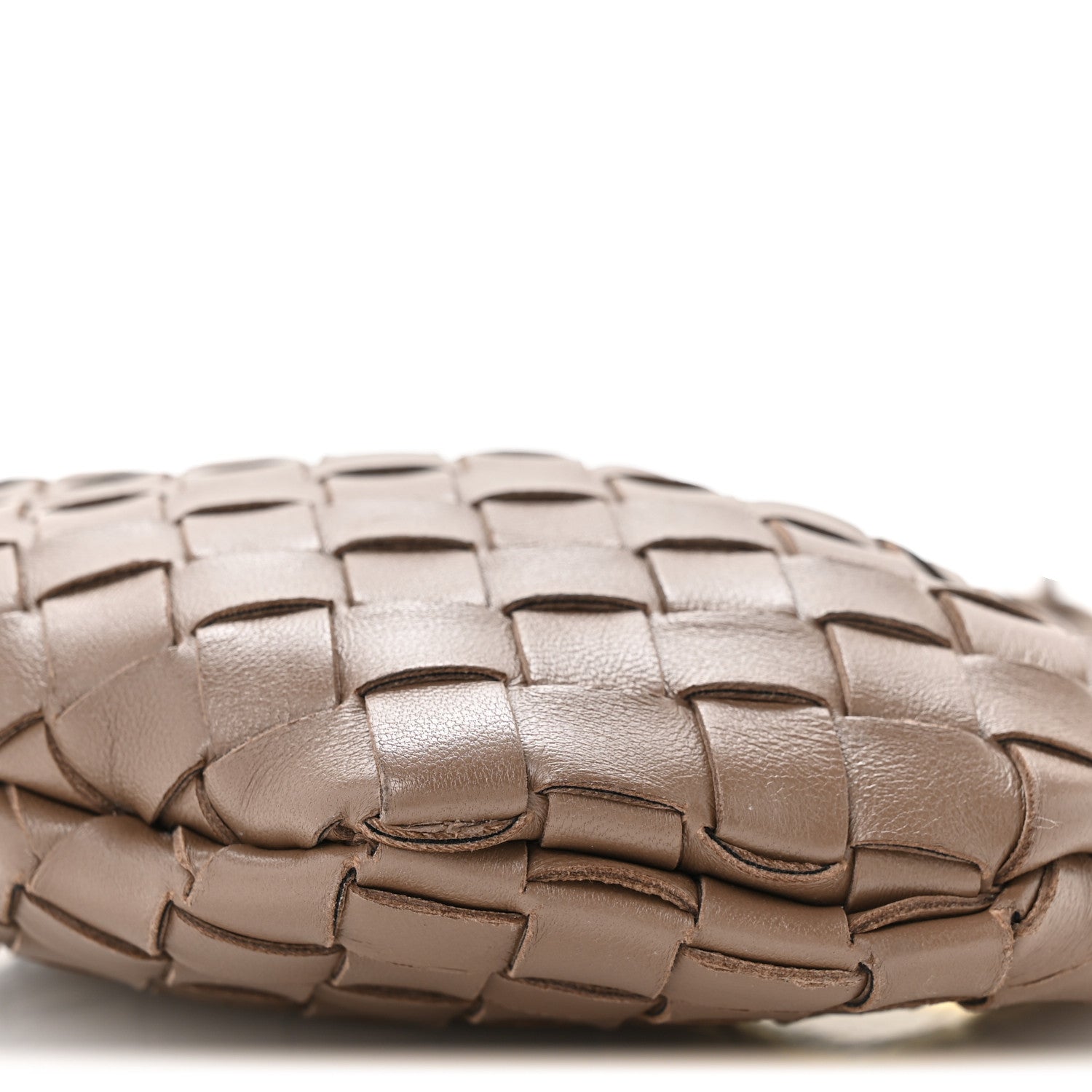 Nappa Intrecciato Mini Sardine Bag Taupe Grey