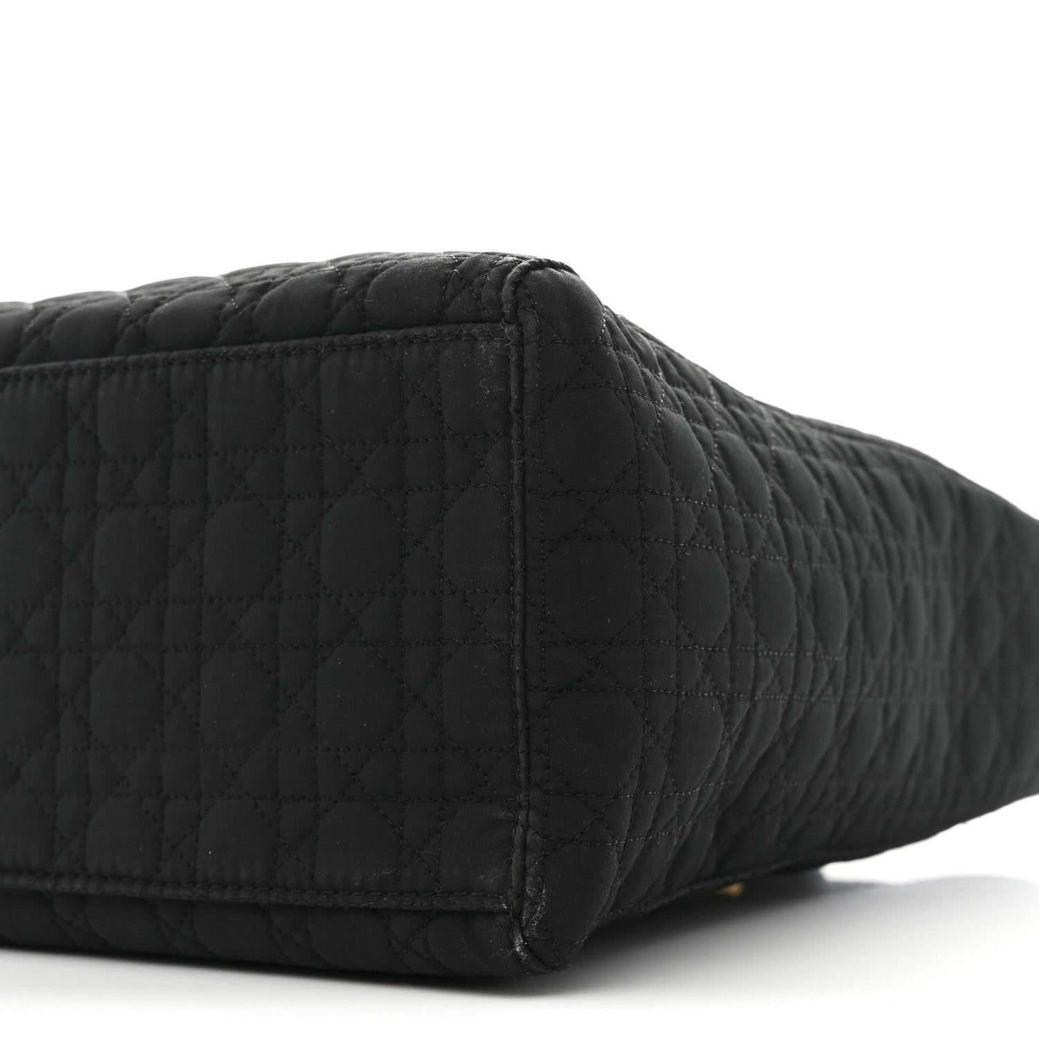 Nylon Cannage Large Lady D1OR Black