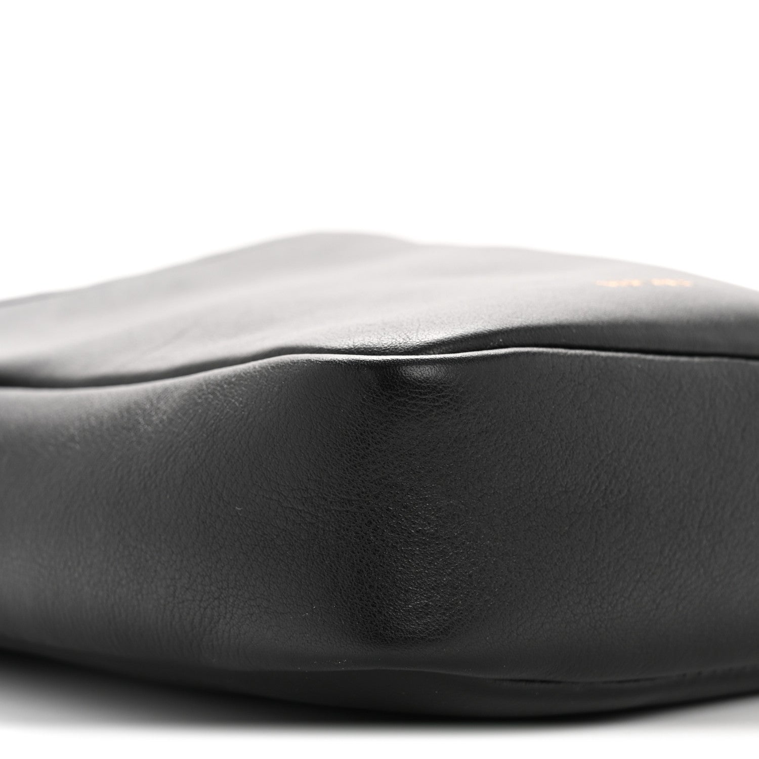Calfskin Baroque Logo Messenger Bag Black