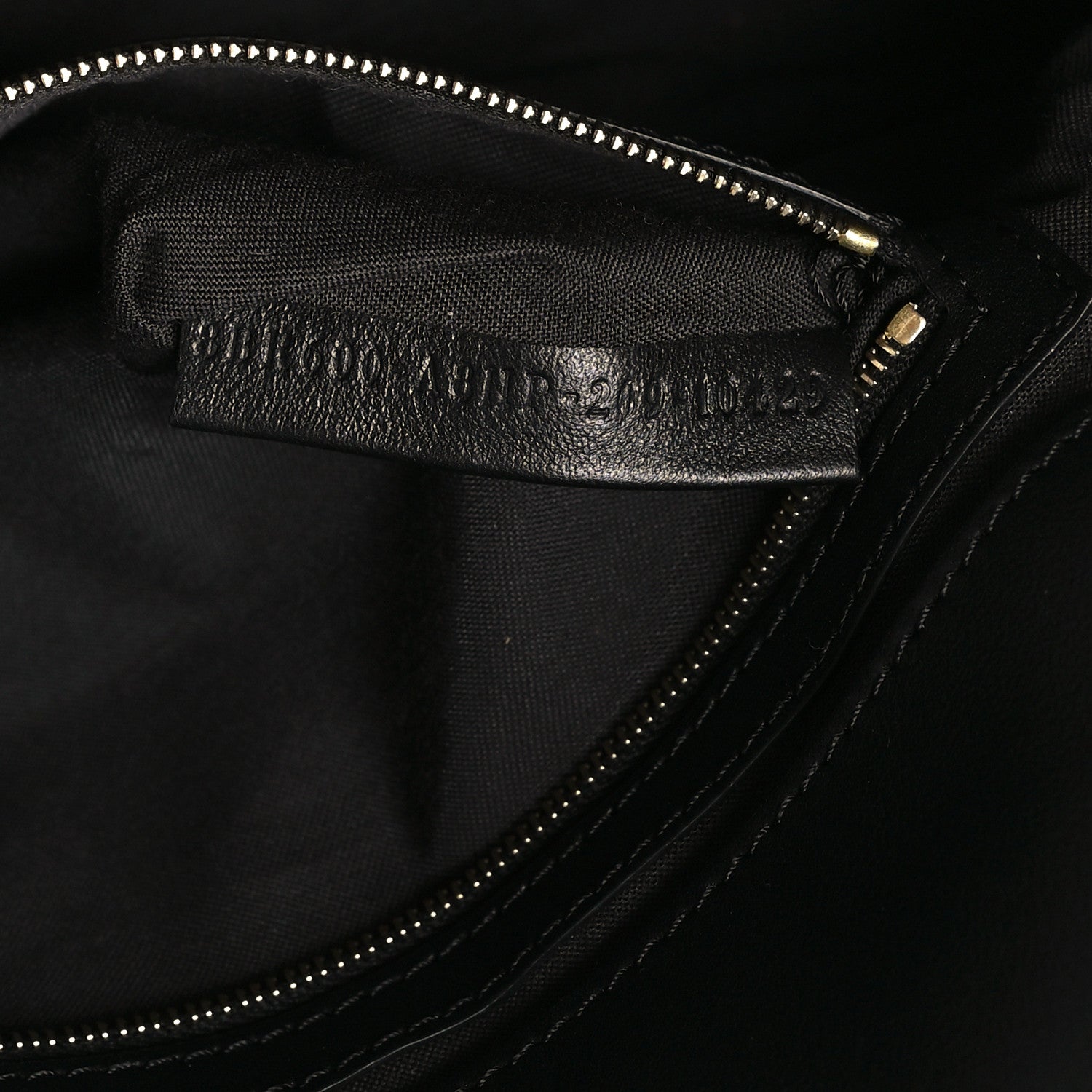 Shearling Vitello Dolce Macro FF 1974 Baguette Tobacco Black