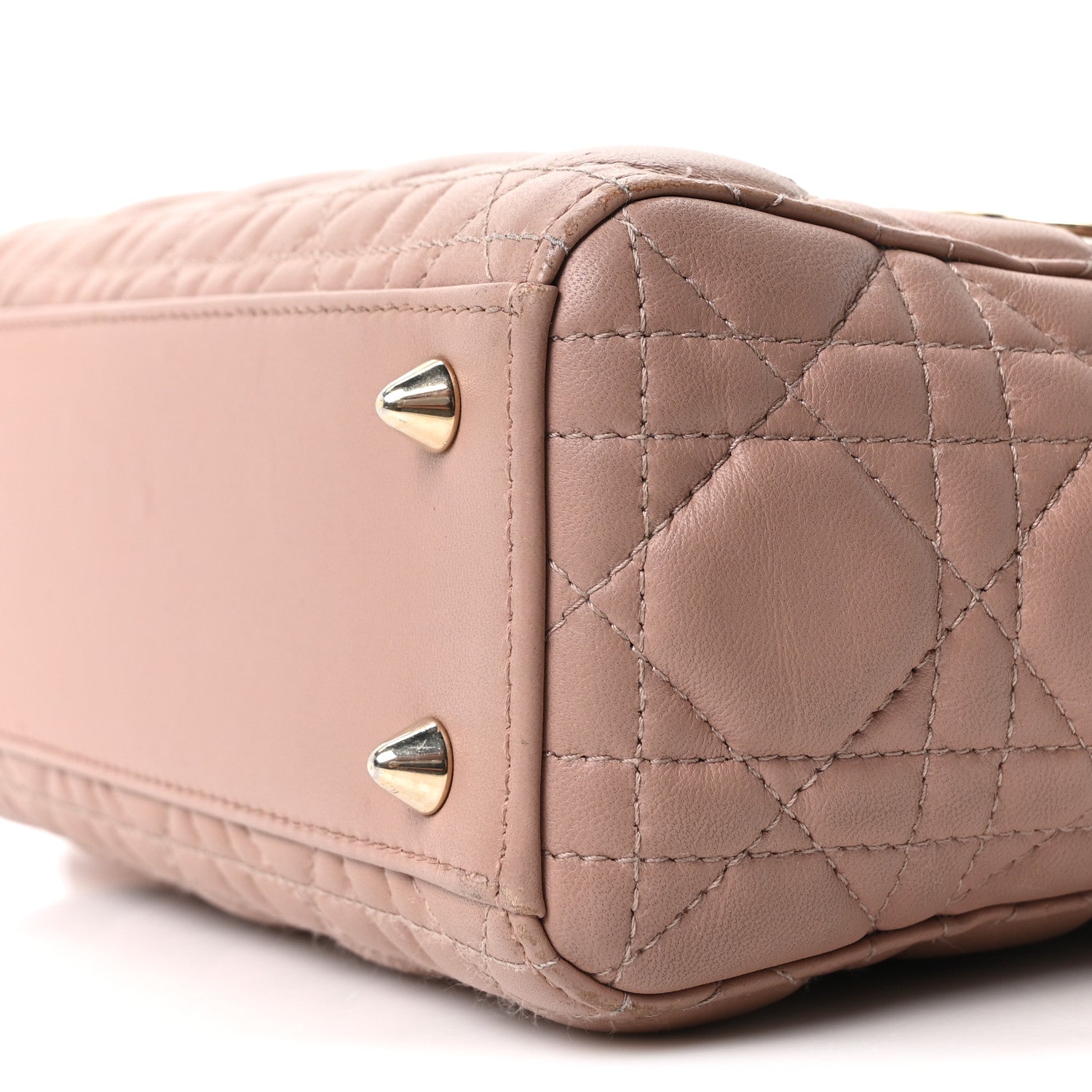 Lambskin Cannage Small My ABC D1OR Lady D1OR Blush