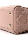 Lambskin Cannage Small My ABC D1OR Lady D1OR Blush