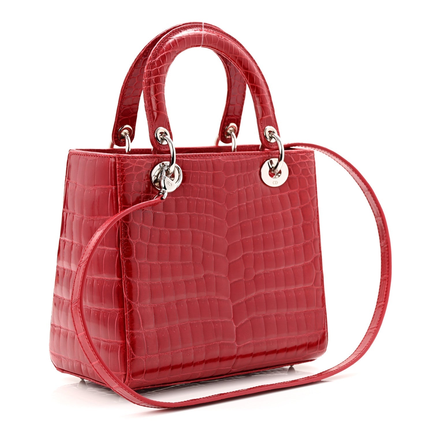 Alligator Medium Lady D1OR Red
